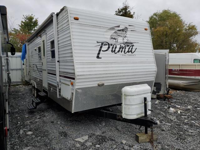  Salvage Puma Trailer