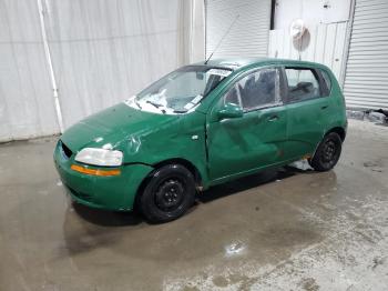  Salvage Chevrolet Aveo