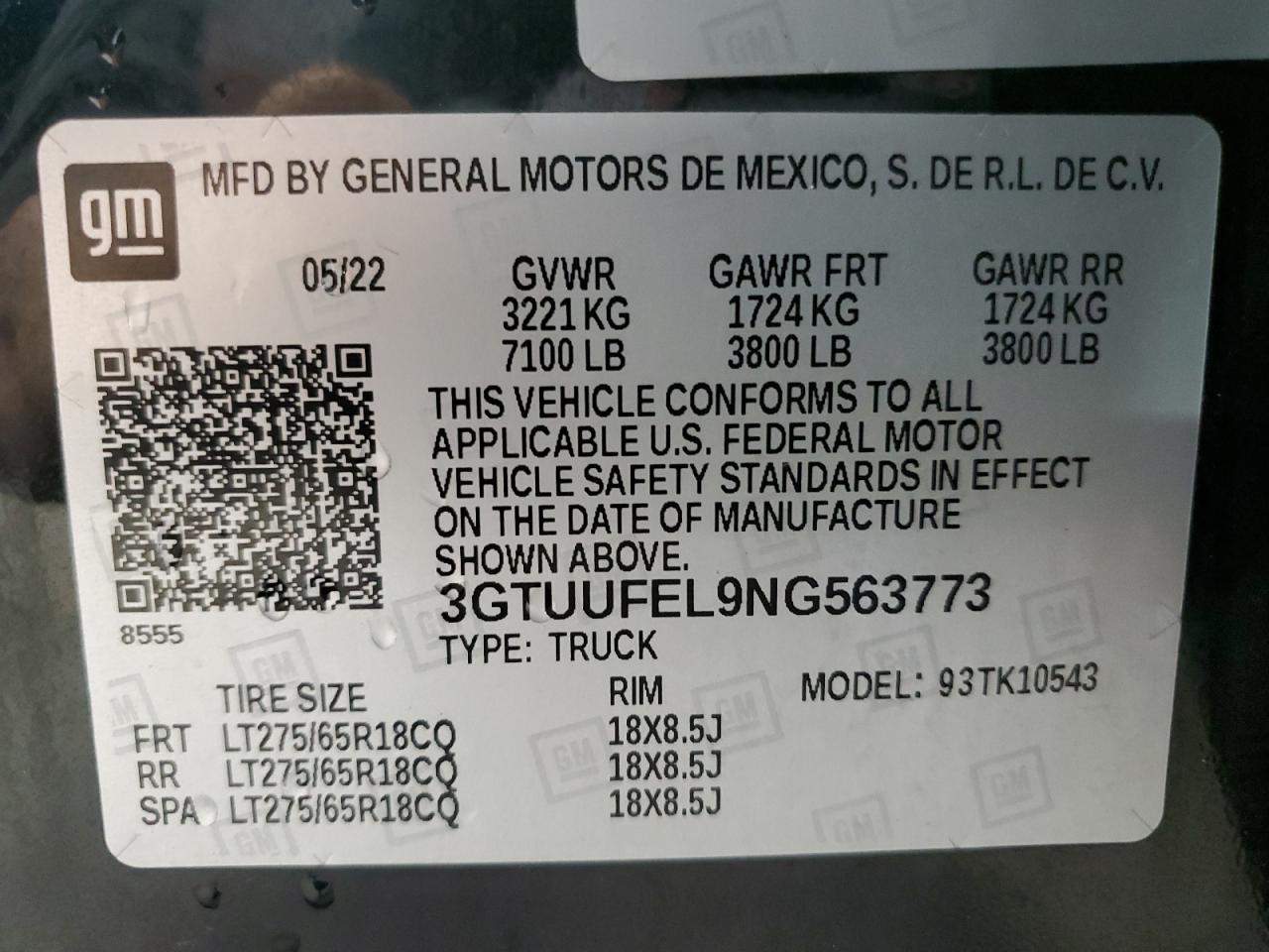 GMC Sierra K1500 At4x Image 6