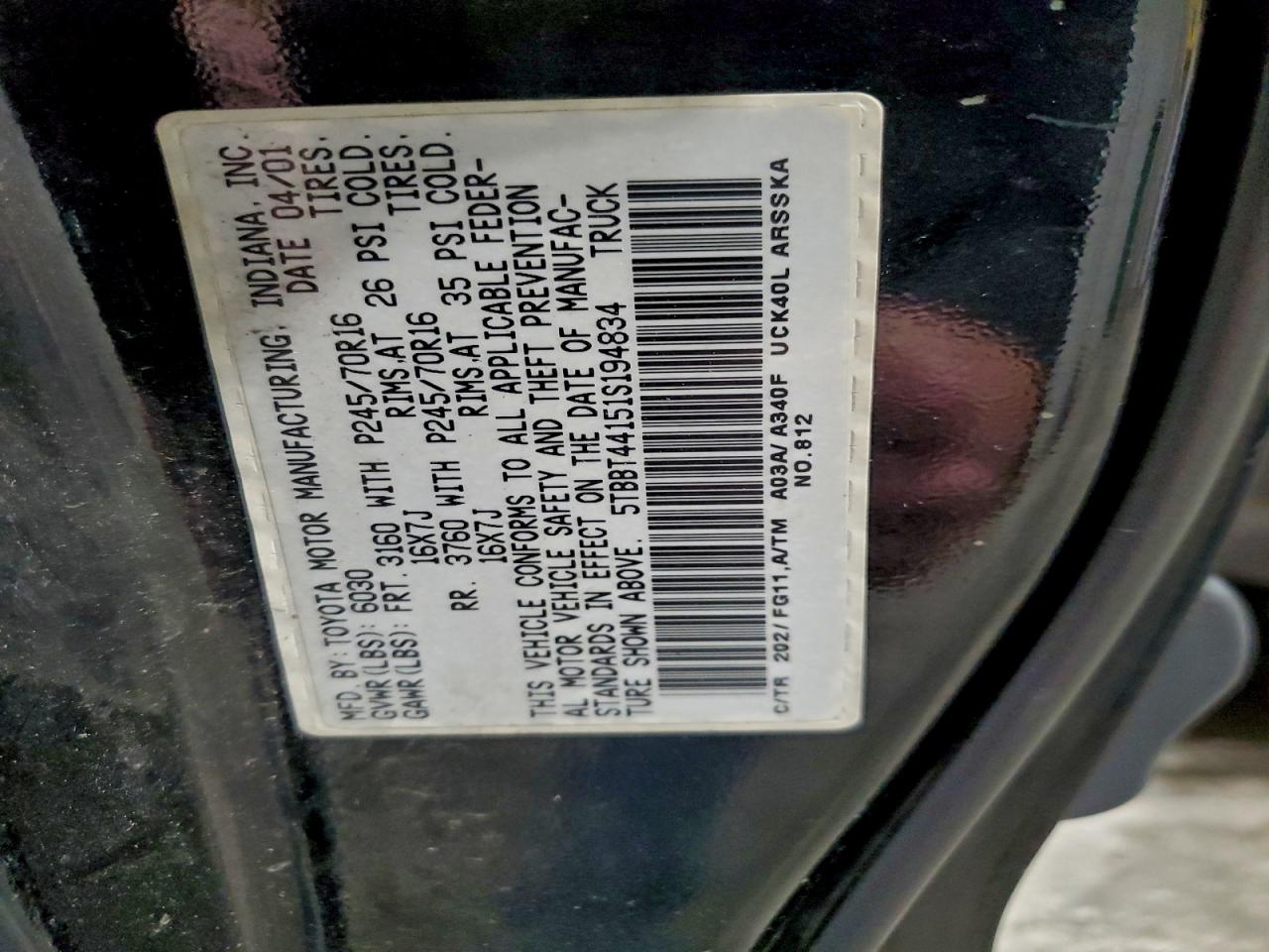 Toyota Tundra Access Cab Image 12