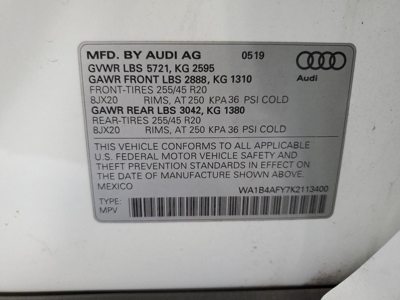 Audi Sq Premium Plus Image 8