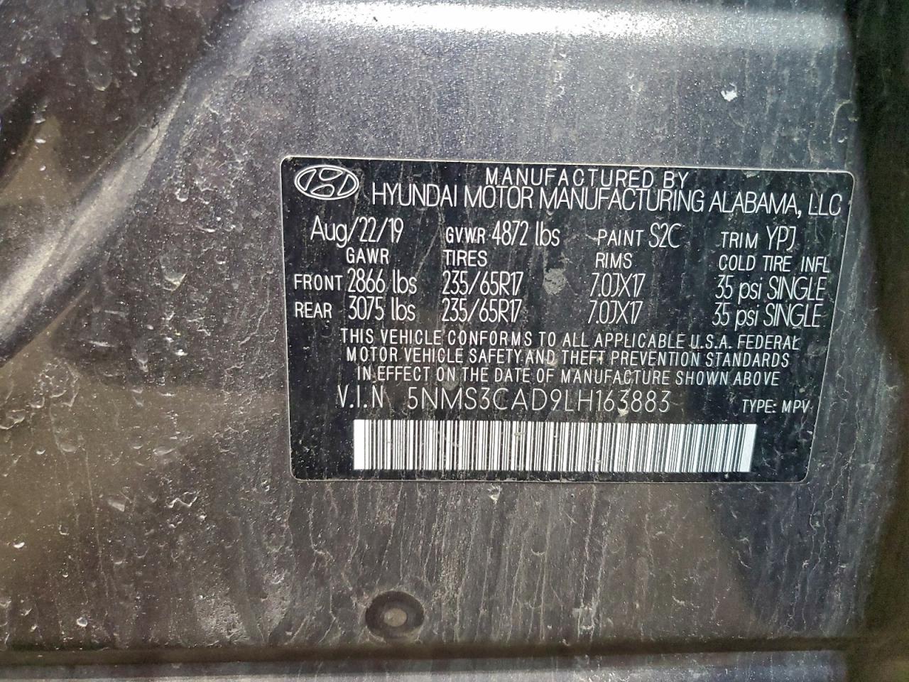 Hyundai SANTA FE Sel Image 8