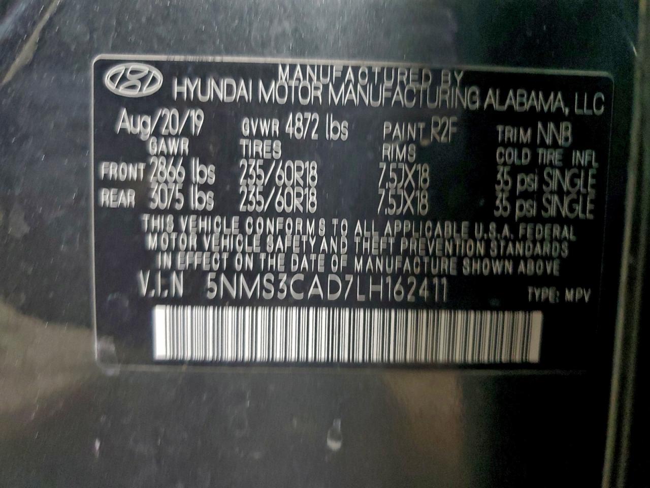 Hyundai SANTA FE Sel Image 14