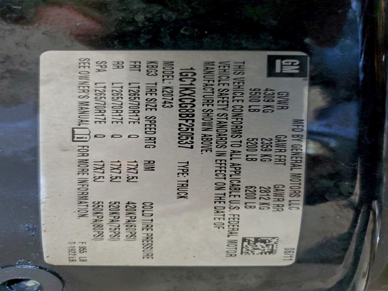 Chevrolet Silverado K2500 Heavy Duty Lt Image 12