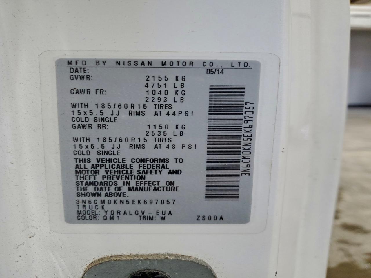 Nissan Nv 2.5s Image 8