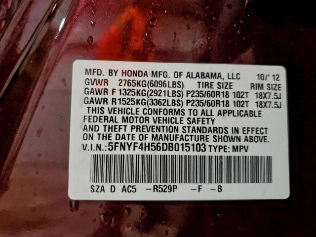 Honda Pilot Exl Image 11