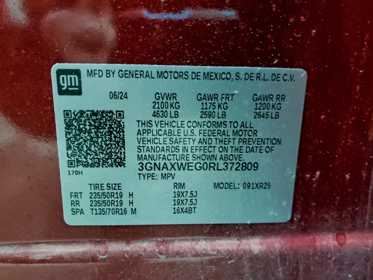 Chevrolet Equinox Rs Image 13