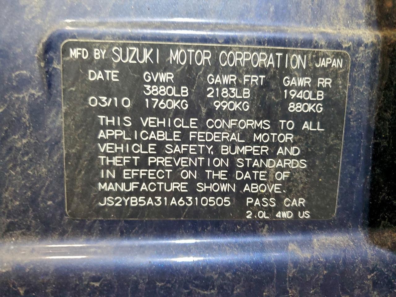Suzuki SX4 Image 13