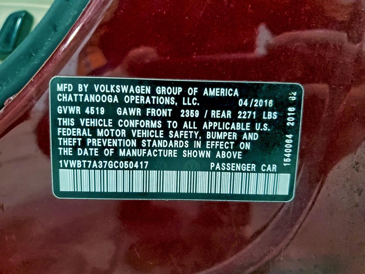 Volkswagen Passat Se Image 12