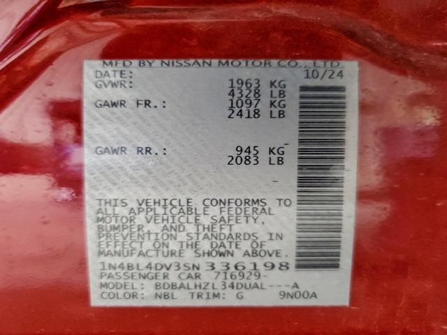 Nissan Altima Sv Image 11