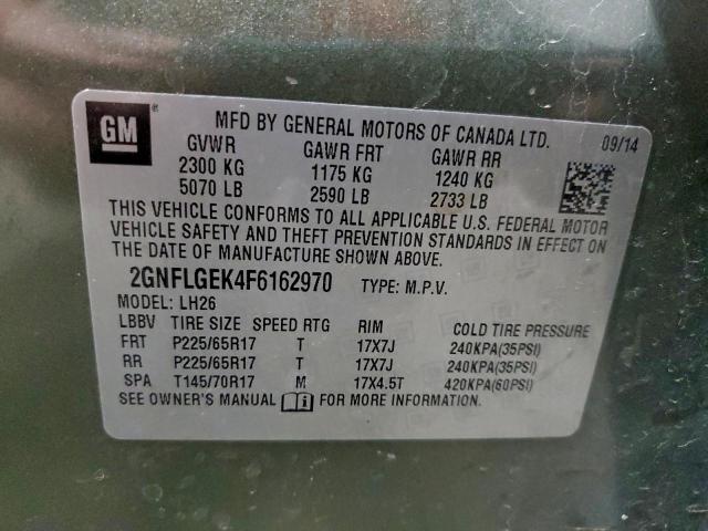 Chevrolet Equinox Lt Image 12