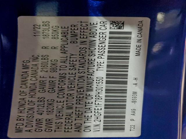 Honda Civic Ex Image 10