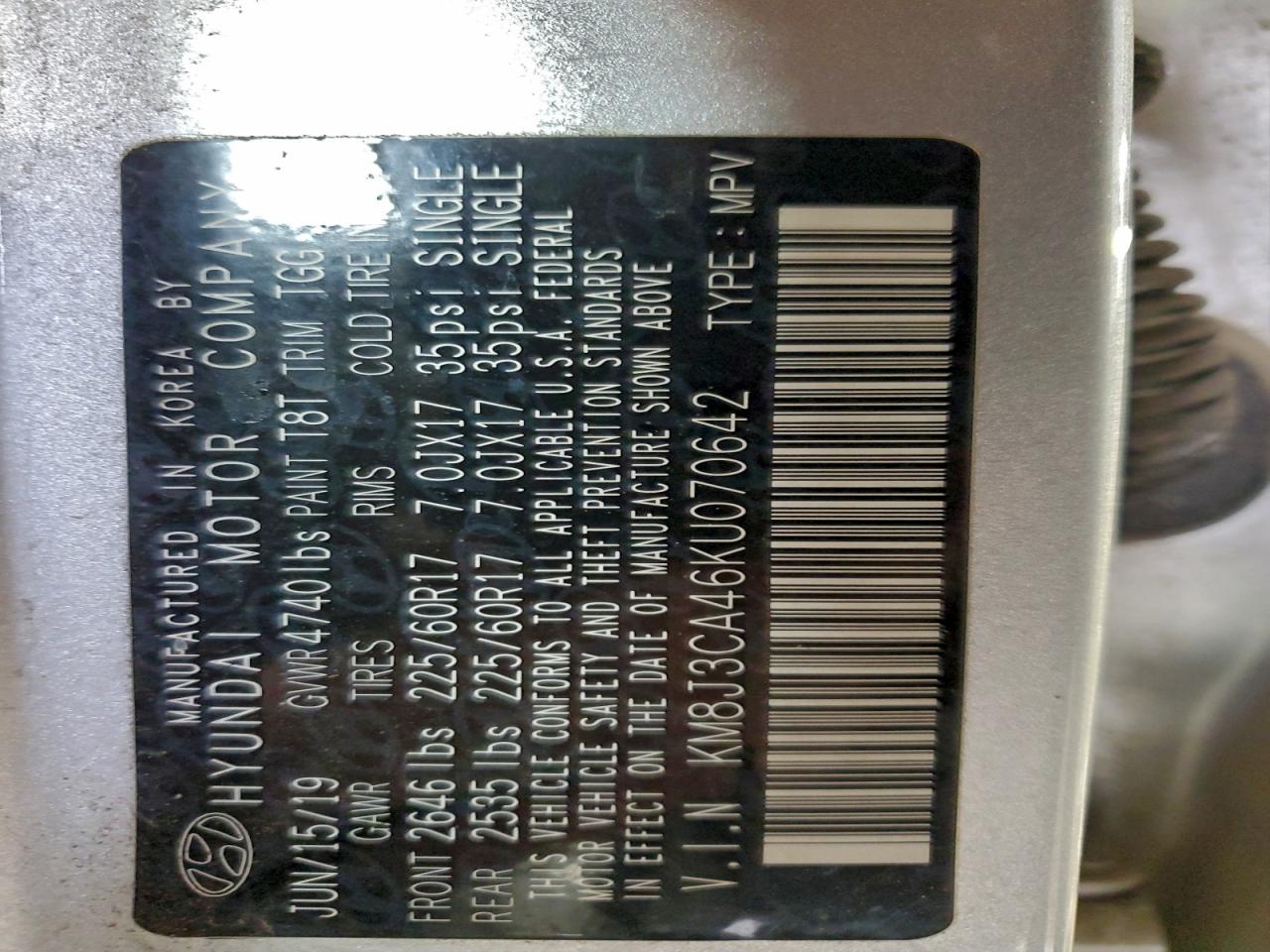 Hyundai TUCSON Limited Image 8